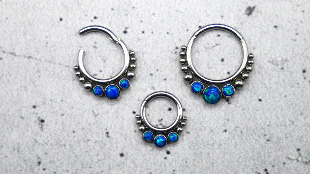 Piercing Ring Septum Chirurgenstahl 1,2mm 16g - 1A/15