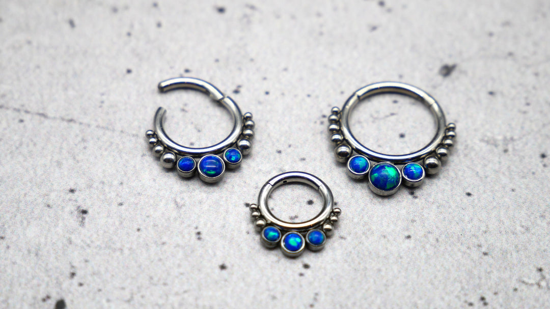 Piercing Ring Septum Chirurgenstahl 1,2mm 16g - 1A/15