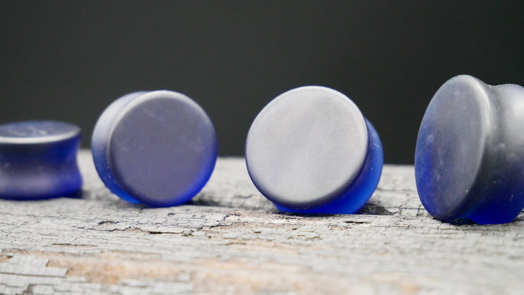1x Plug aus Glas - O4