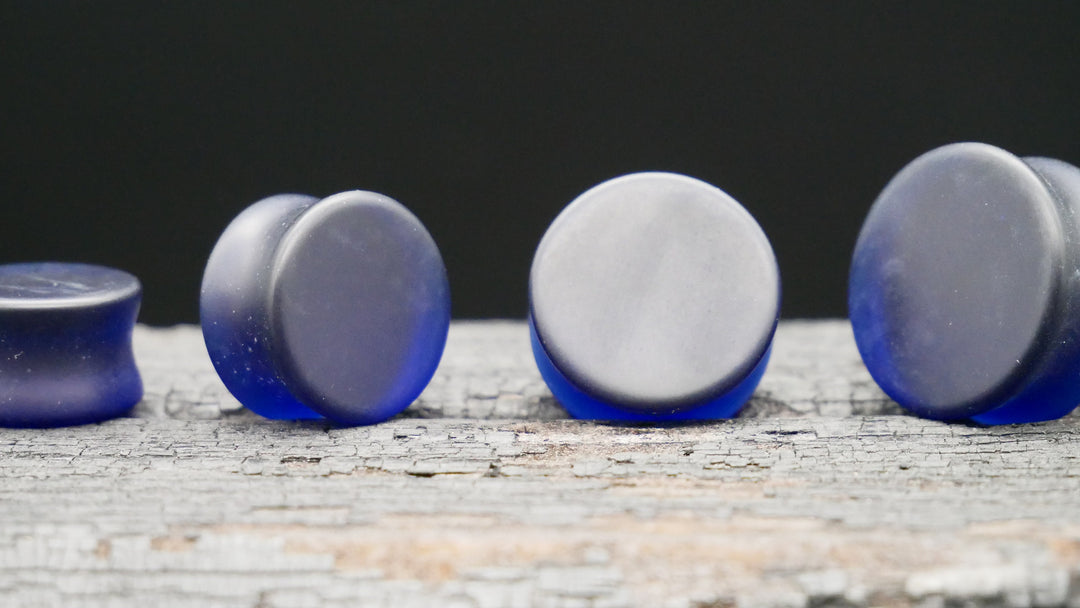 1x Plug aus Glas - O4