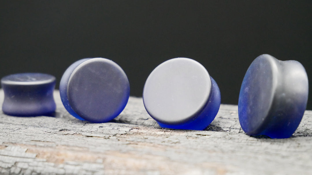 1x Plug aus Glas - O4