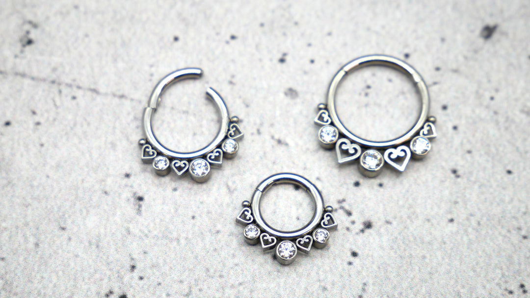 Piercing/Ring/Septum Chirurgenstahl - 1A/17