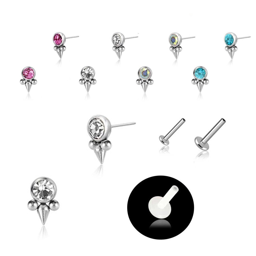 Piercing/Labret/Medusa Chirurgenstahl - 1O/10