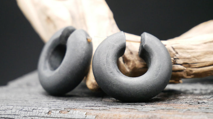 Ohrringe aus Holz Handarbeit - II-8