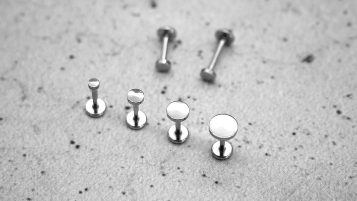 Silber Piercing/Labret/Medusa Chirurgenstahl - 1C/11