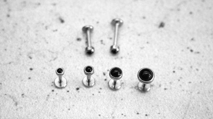 Piercing/Labret/Medusa/Tragus Chirurgenstahl - 1B/17