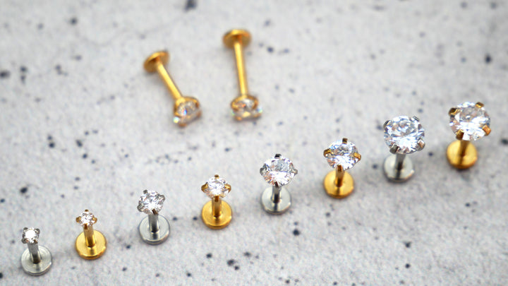 Piercing/Labret/Medusa/Tragus Chirurgenstahl - 1B/10