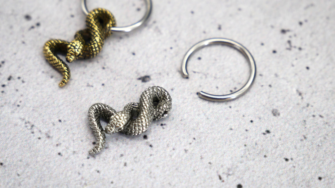 Ohrring Ball Closed Ring - 1K/01
