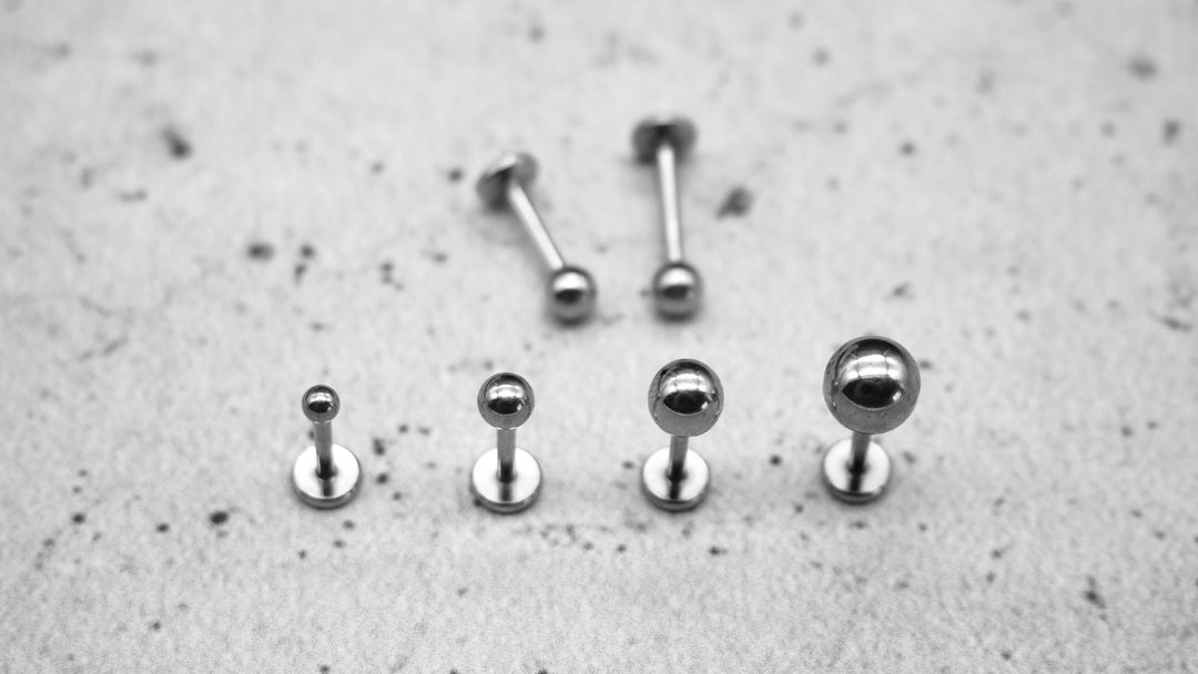 Silber Piercing/Labret/Medusa Chirurgenstahl - 1C/13