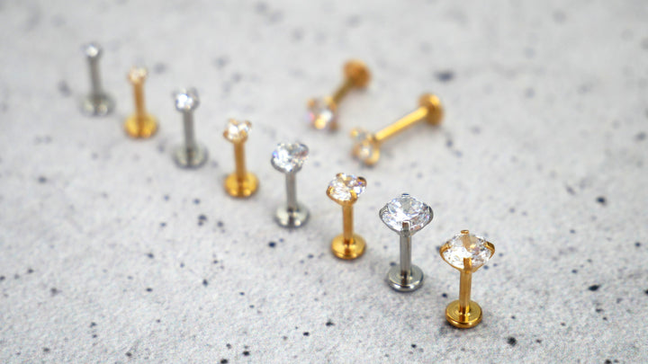 Piercing/Labret/Medusa/Tragus Chirurgenstahl - 1B/10