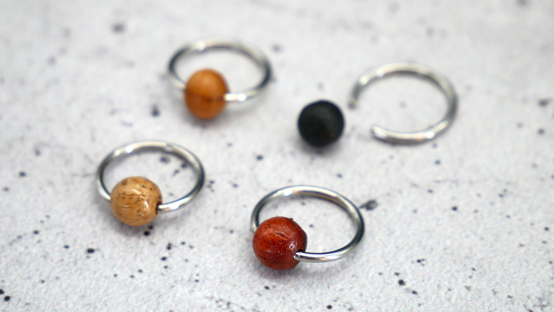 Ohrring Ball Closed Ring - 1K/04
