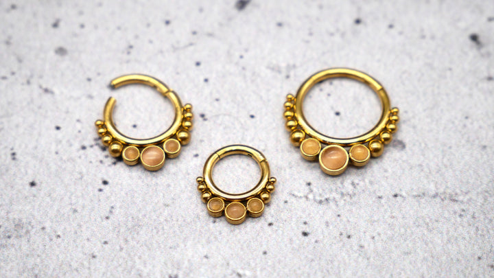 Piercing Ring Septum Chirurgenstahl 1,2mm 16g - 1A/16