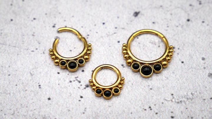 Piercing Ring Septum Chirurgenstahl 1,2mm 16g - 1A/16