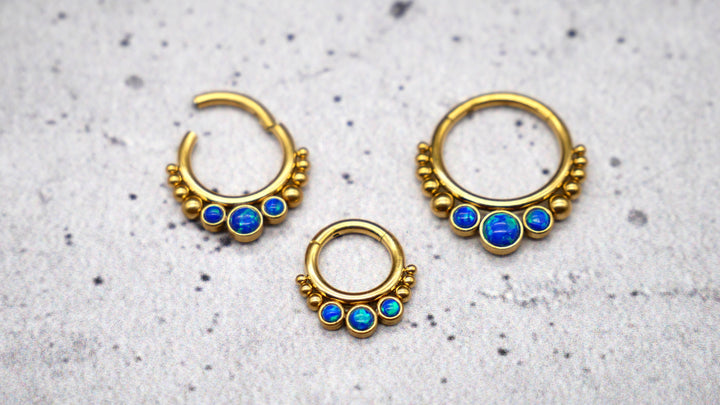 Piercing Ring Septum Chirurgenstahl 1,2mm 16g - 1A/16