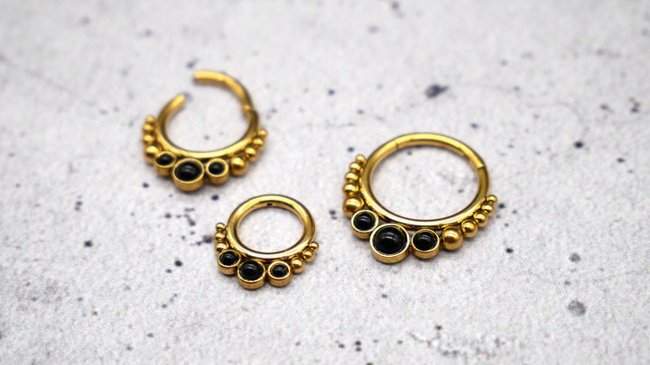 Piercing Ring Septum Chirurgenstahl 1,2mm 16g - 1A/16