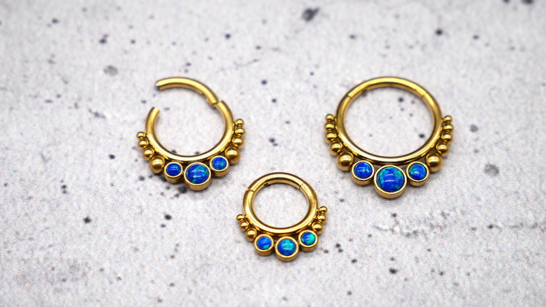 Piercing Ring Septum Chirurgenstahl 1,2mm 16g - 1A/16