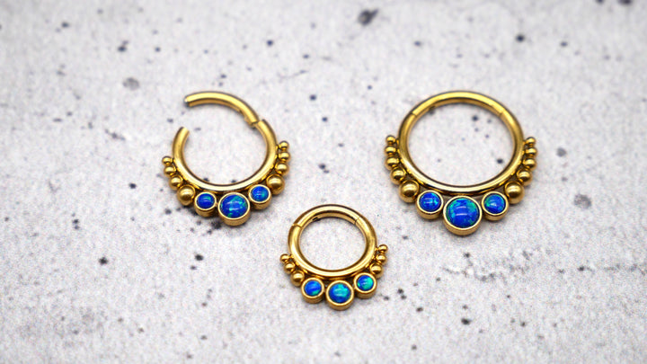 Piercing Ring Septum Chirurgenstahl 1,2mm 16g - 1A/16