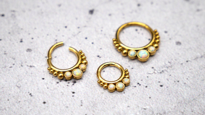 Piercing Ring Septum Chirurgenstahl 1,2mm 16g - 1A/16