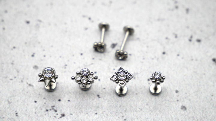 Piercing/Labret/Medusa/Tragus Chirurgenstahl - 1E/01