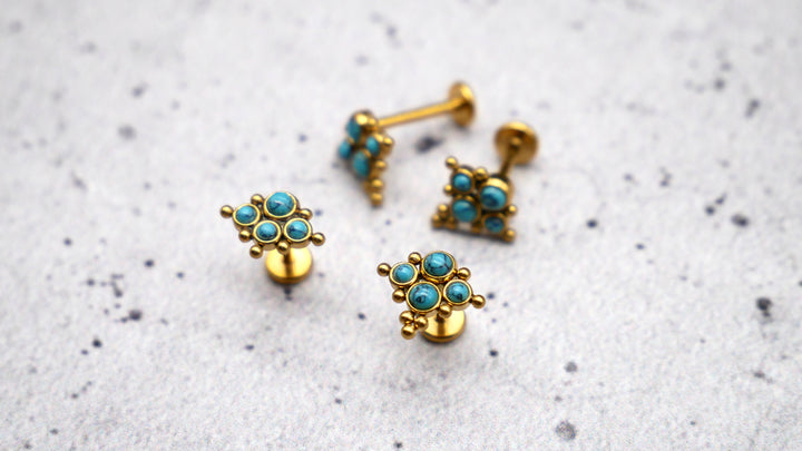 Piercing/Labret/Medusa/Tragus Chirurgenstahl - 1D/06