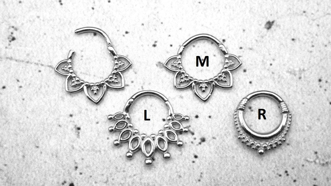 Piercing/Septum Chirurgenstahl - 1A/06