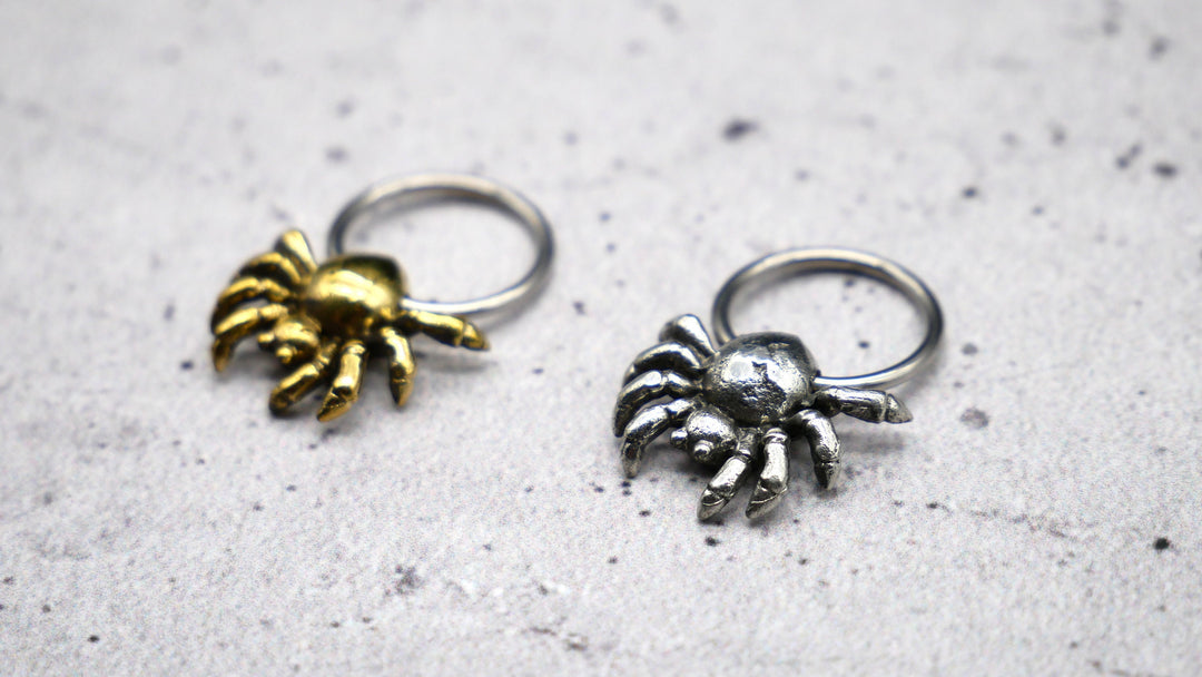 Ohrring Ball Closed Ring - 1K/01