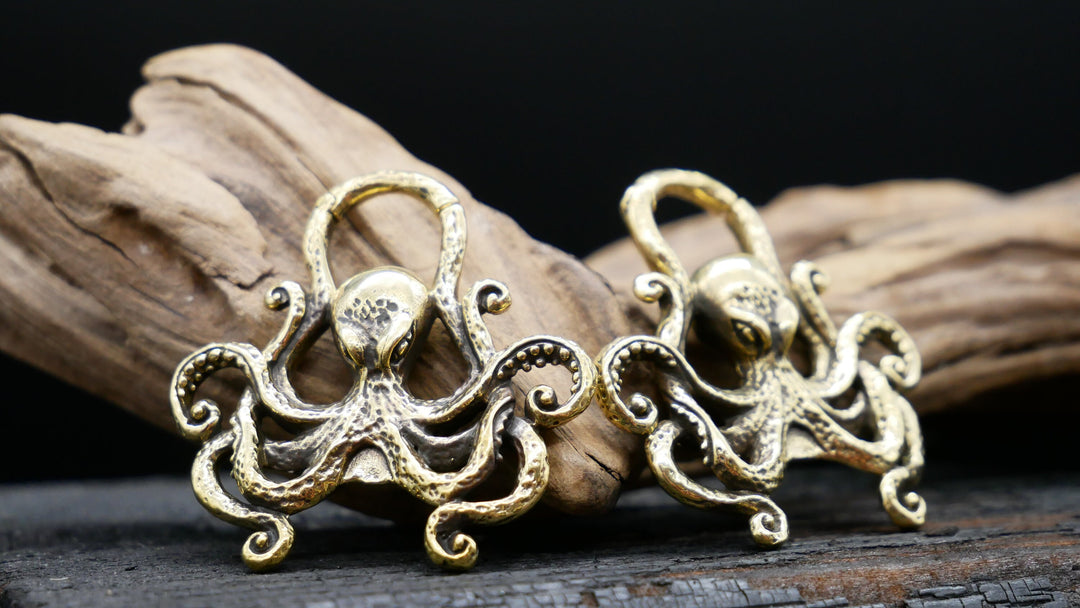 Ohrringe OCTOPUS - FF-3