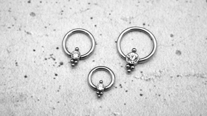 Piercing/Ohrring/Septum Chirurgenstahl - 1K/16