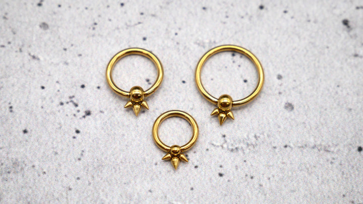 Piercing/Ohrring/Septum Chirurgenstahl - 1K/18