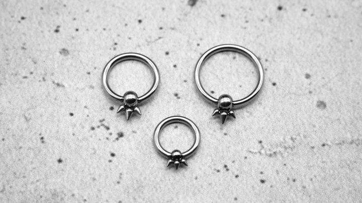 Piercing/Ohrring/Septum Chirurgenstahl - 1K/18