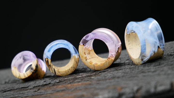 1x Tunnel Epoxidharz Holz 12-25mm - D3