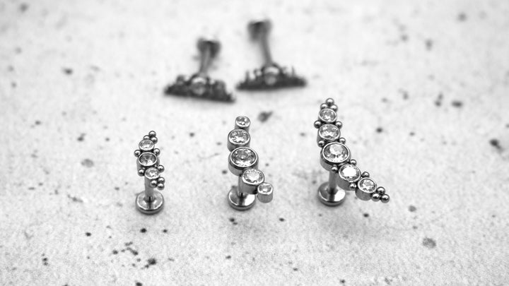 Piercing/Labret/Medusa/Tragus Chirurgenstahl - 1E/02