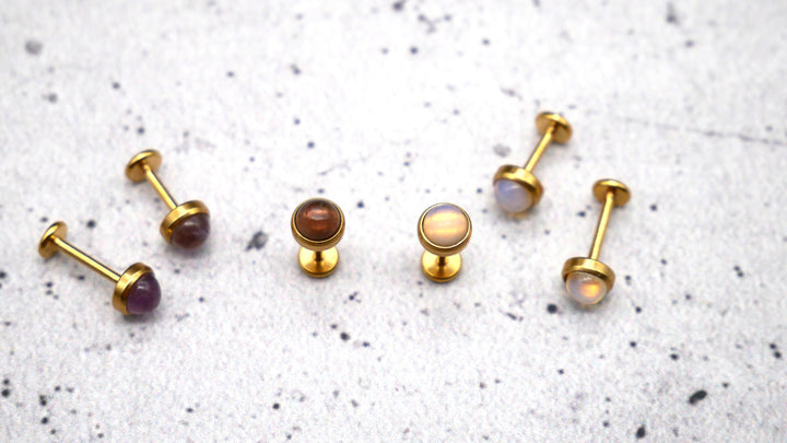 Piercing/Labret/Medusa/Tragus Chirurgenstahl - 1O/07