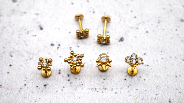Piercing/Labret/Medusa/Tragus Chirurgenstahl - 1E/19