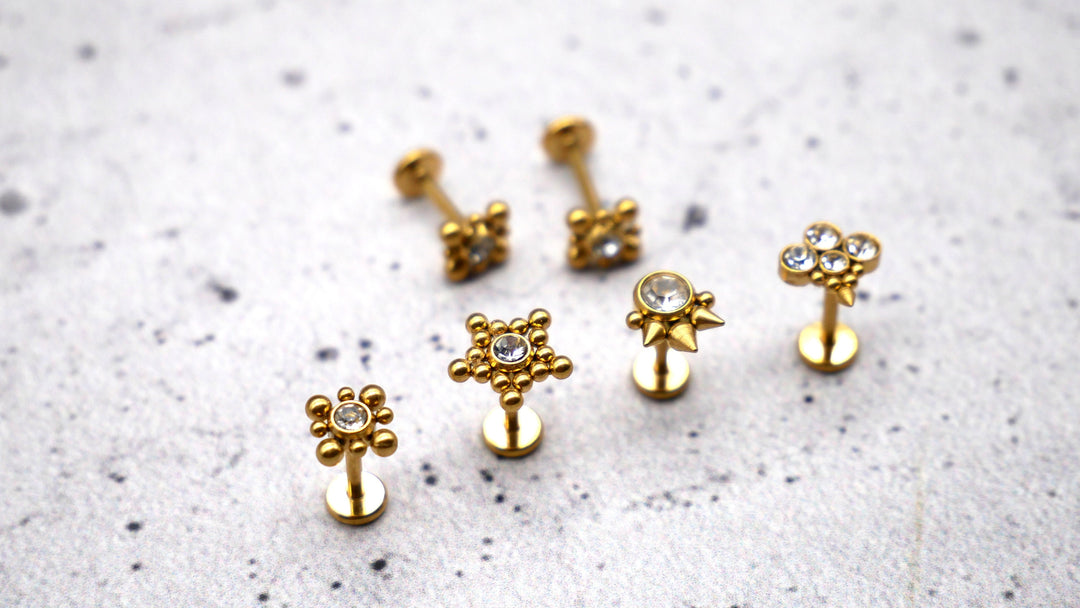 Piercing/Labret/Medusa/Tragus Chirurgenstahl - 1E/19