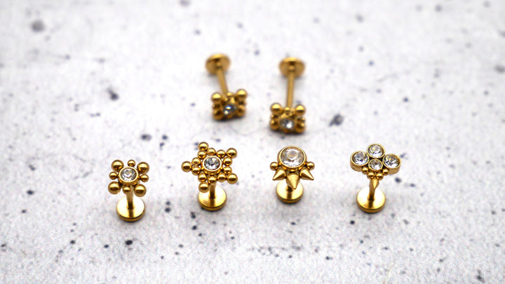 Piercing/Labret/Medusa/Tragus Chirurgenstahl - 1E/19