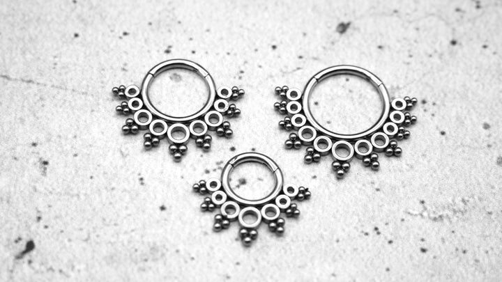 Piercing/Ring/Septum Chirurgenstahl - 1F/03