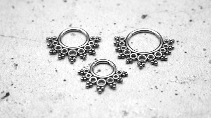 Piercing/Ring/Septum Chirurgenstahl - 1F/03