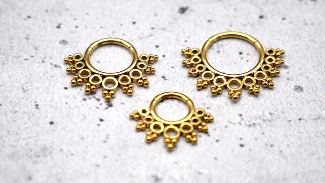Piercing/Ring/Septum Chirurgenstahl - 1F/03