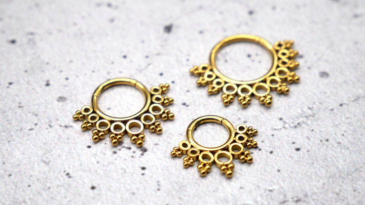 Piercing/Ring/Septum Chirurgenstahl - 1F/03