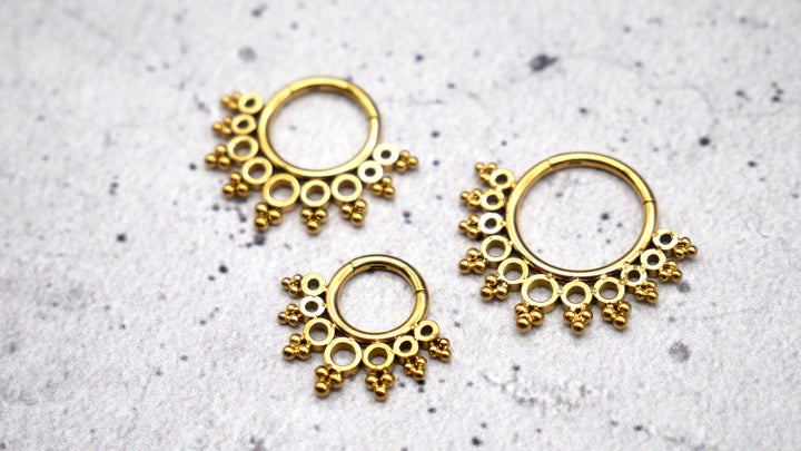 Piercing/Ring/Septum Chirurgenstahl - 1F/03