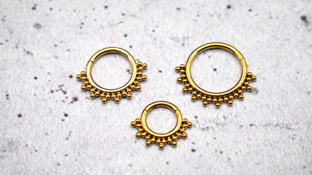 Piercing/Ring/Septum Chirurgenstahl - 1F/04