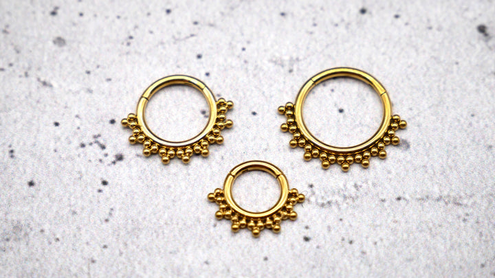 Piercing/Ring/Septum Chirurgenstahl - 1F/04