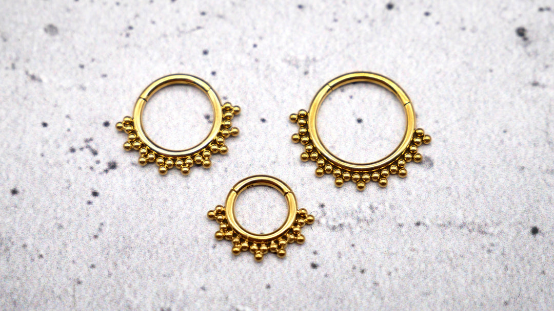 Piercing/Ring/Septum Chirurgenstahl - 1F/04
