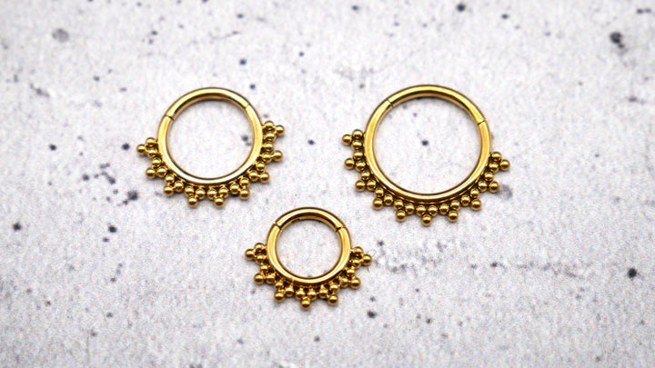 Piercing/Ring/Septum Chirurgenstahl - 1F/04