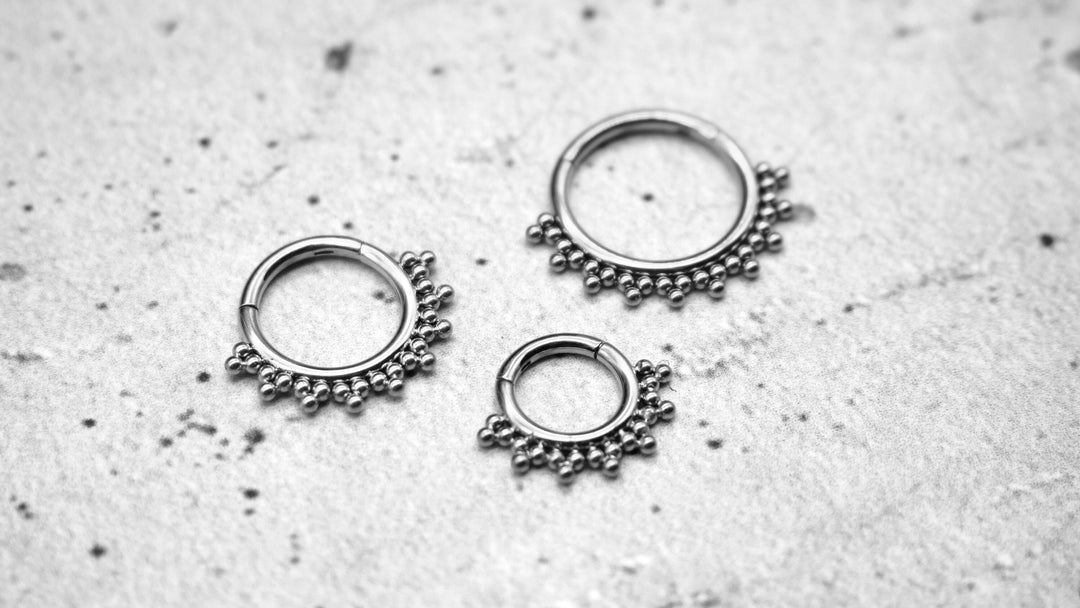 Piercing/Ring/Septum Chirurgenstahl - 1F/04