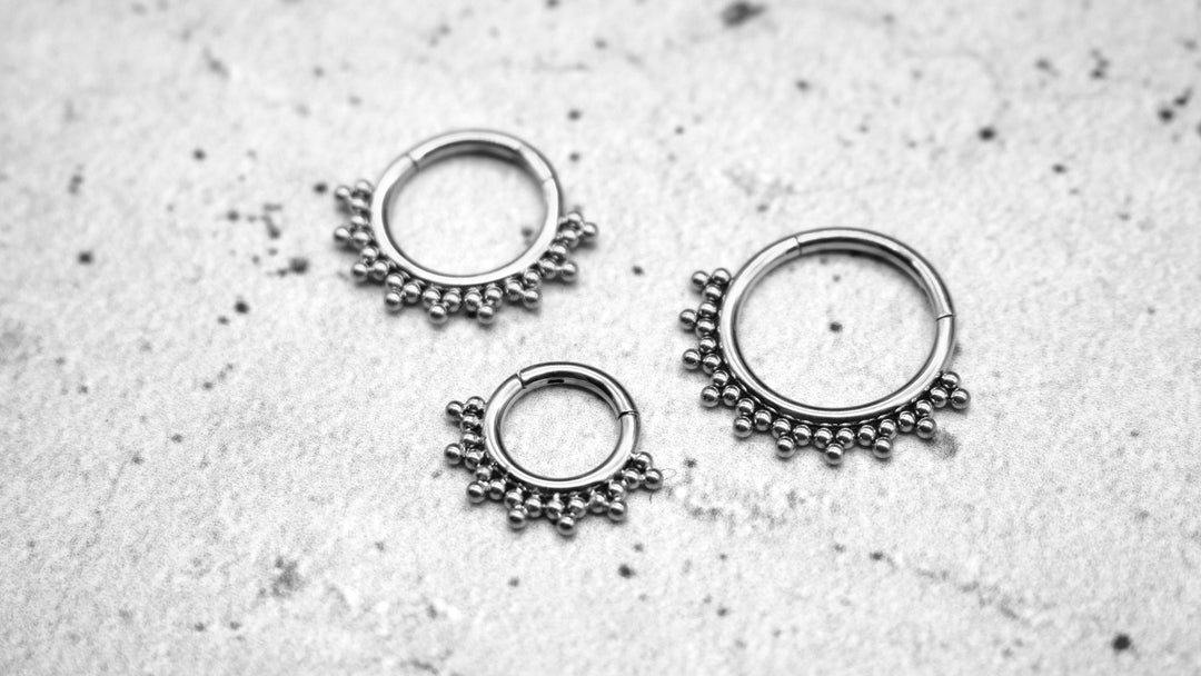 Piercing/Ring/Septum Chirurgenstahl - 1F/04