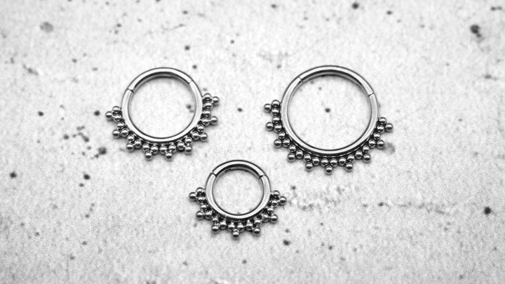 Piercing/Ring/Septum Chirurgenstahl - 1F/04