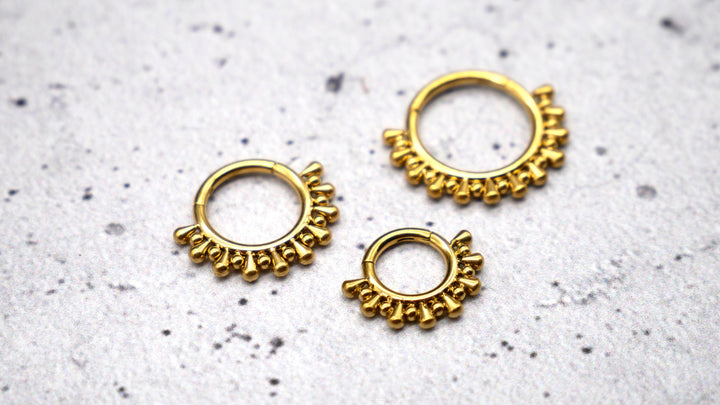 Piercing/Ring/Septum Chirurgenstahl - 1F/04