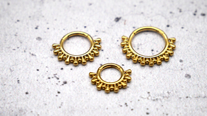 Piercing/Ring/Septum Chirurgenstahl - 1F/04